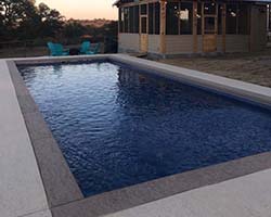 Installer Fiberglass Pool Builder East Oak Hill Texas Caldwell Swimming Pools Contractor and a sublime private water park and oasis