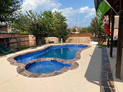 Swimming In Ground PoolInstaller  Builder Jollyville Texas Avery South Fiber Glass Above Ground Pool Contractor for backyard oasis
