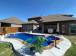 Dealer Inground Swimming Pool Leander Texas Round Rock Fiberglass Pools Contractor will create a splendid water park for you