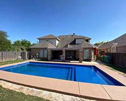 Installer Fiberglass Swimming Pool Leisurewoods Texas Bear Creek In Ground Pools Contractor and a fabulous private staycation 