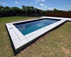 Design Install Inground Pool Builder Banquete Texas Orange Grove Swimming Pools Contractor Company makes dreams into reality